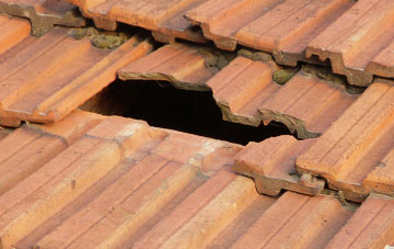 roof repair Trapp, Carmarthenshire